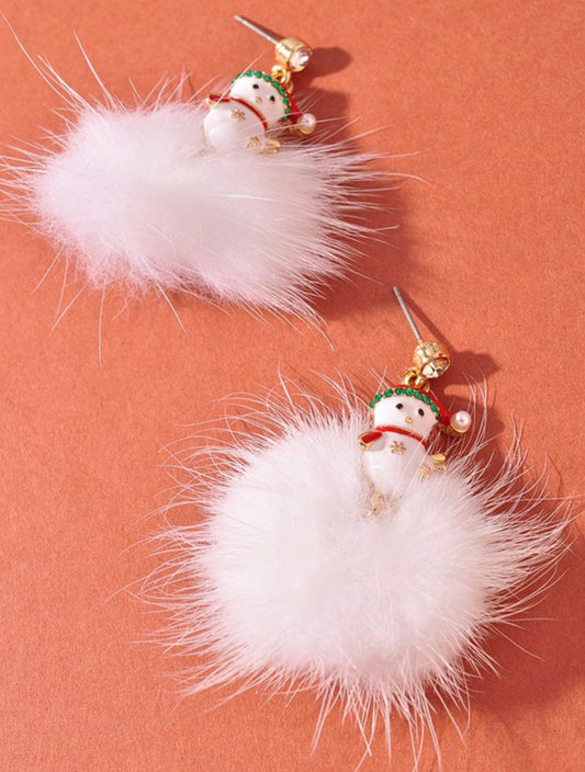 Snowman Pom Poms