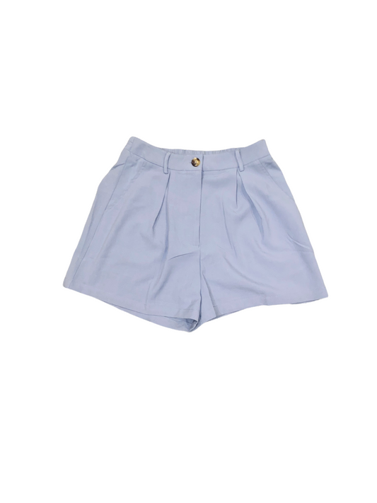 Pleated Woven Shorts