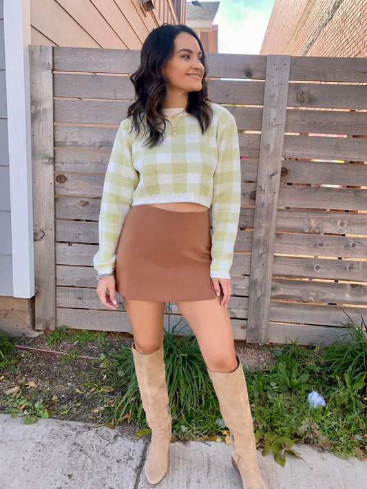 Camel Skort