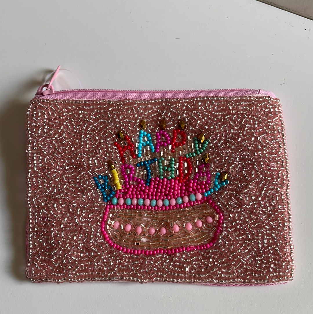 Beaded Pouch